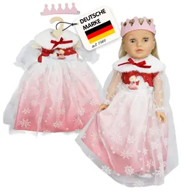 Heless Winterprinzessin Lumi Kleid Weiß/Rosa (1680)