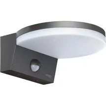 Oktaplex lighting Oktaplex Außenleuchte mit Bewegungsmelder Ros IP65 Warmweiß 1300lm 14,6W Anthrazit