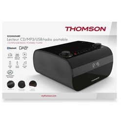 Thomson Bluetooth RCD305UDABBT USB MP3 Radio AUX-IN schwarz TH367645 Kompaktanlage
