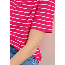 Cecil Rundhalsshirt Rosa XXL