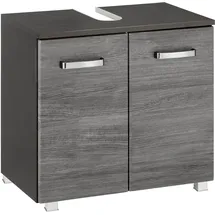 WELLTIME Waschbeckenunterschrank Ravenna 60 x 59 cm Grau