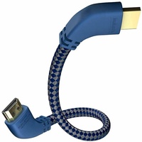 in-akustik Inakustik HDMI-Kabel 2 m HDMI Typ A (Standard) Blau, Silber