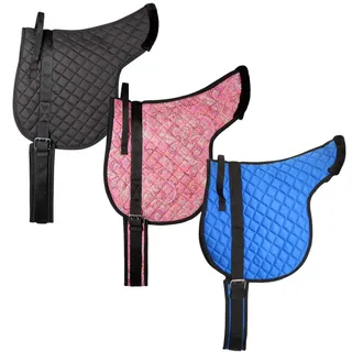 Pfiff Reitpad Reitkissen, Baumlos Haltegriff Sattelgurt, Bunt, Full