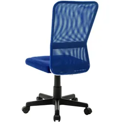 vidaXL Bürostuhl Blau 44x52x100 cm Netzgewebe