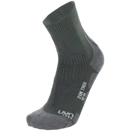 Uyn Trekking 2IN Socken Military/Grey Melange 42-44