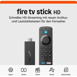 Amazon Fire TV Stick mit Alexa-Sprachfernbedienung 2021 (3. Gen.) (53-035647)