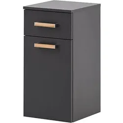 MÖBELPARTNER Badschrank Duo 146588 anthrazit 32,7 x 35,3 x 67,0 cm