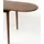 ZUIVER Twist 185/240 x 76 x 90 cm Walnuss