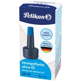 Pelikan Stempelfarbe ohne Öl 28ml blau