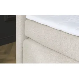 Möbel Kraft Boxspringbett 147 x 104 cm H3 Creme