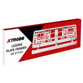 xtrobb Kennzeichenhalter 2 Stück