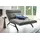 KAWOLA Relaxliege AMERIVA Polyester 120 x 110 x 158 cm Grau mit Kissen und Kopfteil