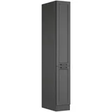 Held Apothekerschrank, Grau, Metall, 30x200x60 cm, Made in Germany, Küchen, Küchenmöbel, Küchenschränke, Apothekerschränke