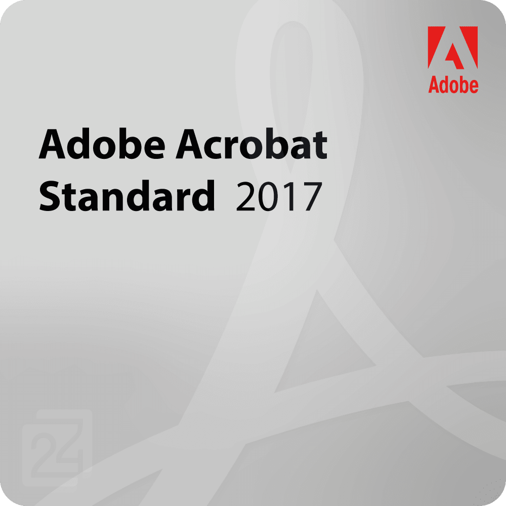 Adobe Acrobat Standard 2017 DC