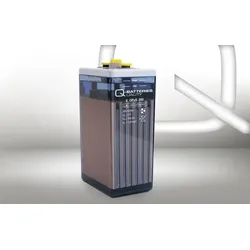 Q-Batteries 5 OPzS 350 2V 388 Ah (C10) stationäre OPzS-Batterie mit flüssigem El...