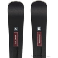 Salomon S / Max N'10 + M11 GW Damen Skiset 2024-Schwarz-155