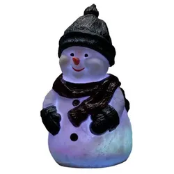 Konstsmide LED-Dekoration, Schneemann, Stecker, weiß - weiss