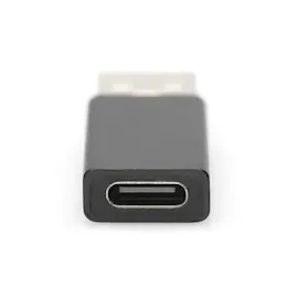 Digitus USB Typ-C Adapter, Typ A to C M/F, 3A, 5GB, 3.0 Version, schwarz
