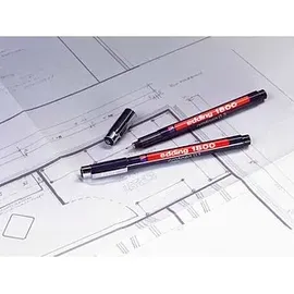 edding 1800 Fineliner rot 0,35 mm, 1 St.