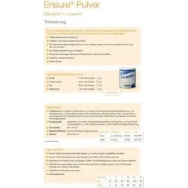 Ensure Trinknahrung Vanille Pulver 400 g