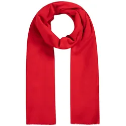 Codello Schal mit Twill-Struktur rot Damen 