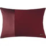 Esprit Kissenbezug Harp 38 x 58 cm Polyester Rot Beere