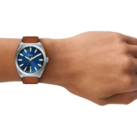 Fossil Everett Quarz Leder 42,0 mm FS6115