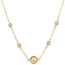 Elli PREMIUM Kugel Elemente 925 Sterling Silber Ketten   Damen 