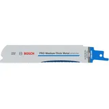 Bosch Professional 2608658992 PRO Medium-Thick Metal precise S937BEF Blatt, 1,1 x 25 x 150 mm, 25-t