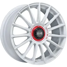 OZ Superturismo Evoluzione WRC 8,0 x 18 5 x 112 ET45 Weiß/Rot
