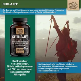 Scheunengut Scheunengut® Shilajit | Das Original mit 50% Fulvinsäure & 12% Huminsäure Kapseln