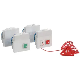 Busch-Jaeger Ruf-Set für Behinderten-WC 1510 UC-84-101 studioweiß