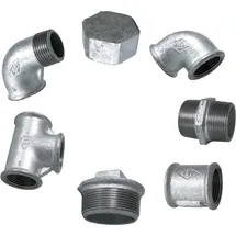 feueranker® Temperguss Fittings Zink Reduzierstück
