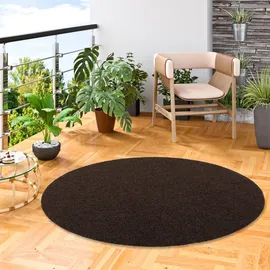 Snapstyle Kunstrasen Rasenteppich mit Noppen Kingston 133 x 133 cm Braun
