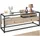 Tectake Maidenhead Lowboard 121,5 x 41,5 x 50,5 cm Eiche Sonoma/Holzwerkstoff