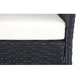 Mendler HWC-D82 Loungeset schwarz/creme