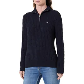 GANT Sweater Sweatshirt Zopfstrick Blau M