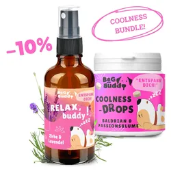 Coolness Bundle Sparset, natürliche Beruhigung Hund Baldrian 1 St