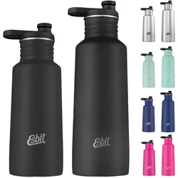 ESBIT Sport Trinkflasche Pictor Sportflasche Fahrrad Wasser Flasche Edelstahl Farbe: Lind Green, Größe: 0,75 L