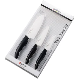 Kyocera Gen Allzweckmesser 3-tlg. Schwarz/Silber