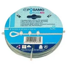POSAMO Drahtseil in Ringen 6 x 7 3,0 mm x 10 m