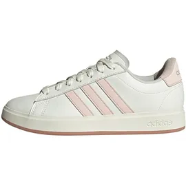 adidas Grand Court 2.0 Core White/Wonder Quartz/Linen Green Metallic 37 1/3