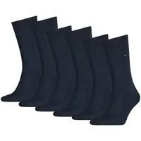 TOMMY HILFIGER Herren Socken, 6er Pack - Classic, Strümpfe, einfarbig Blau 47-49