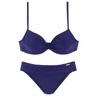 LASCANA Bügel-Bikini Damen Blau 36 Cup C