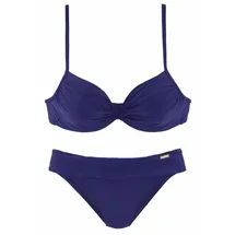 LASCANA Bügel-Bikini Damen Blau 36 Cup C