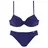 LASCANA Bügel-Bikini Damen Blau 36 Cup C