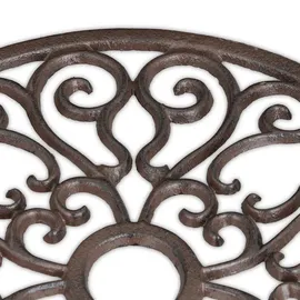 Relaxdays Pflanzenroller rund 34 x 7,5 cm 2er Set