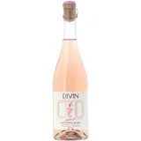 DIVIN Sauvignon Blanc Rosé Blush Spritzig 0,0% Alkoholfreier Schaumwein (1 x 0,75 l)