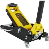 Vevor Rangierwagenheber 1,5 t Tragkraft Hydraulischer Wagenheber, 80 - 365 mm Autoheber aus Aluminium & Stahl, Heber Ständer 99 mm Durchmesser, Scherenwagenheber für Geländewagen & Werkstatt usw.