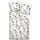JANINE Davos Floral Braun 135 x 200 cm + 80 x 80 cm